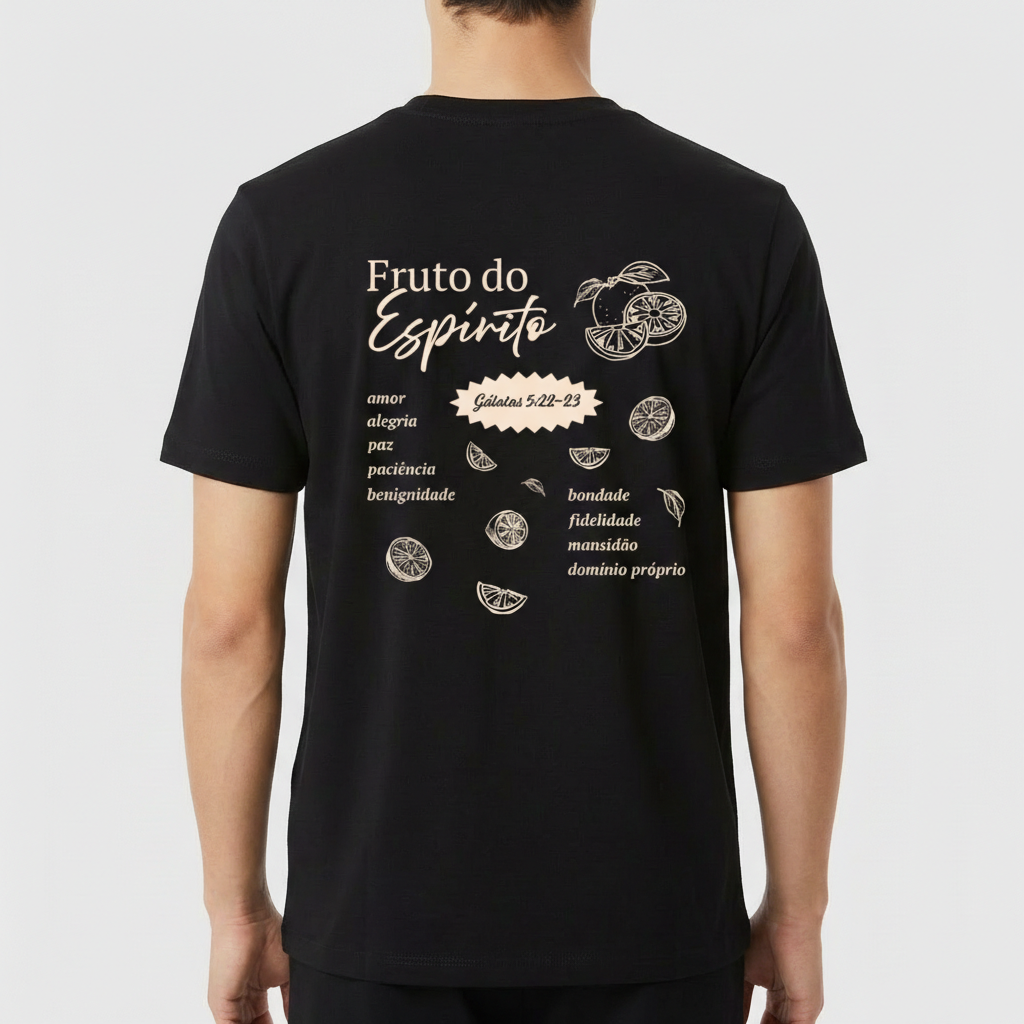 "Camisa Fruto do Espírito" Camiseta Premium Unissex