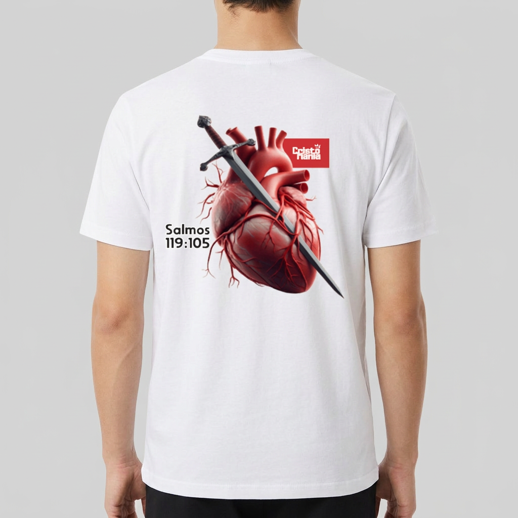 "Salmos 119-105" Camiseta Premium Unissex