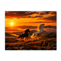 "Por do Sol" Placa decorativa