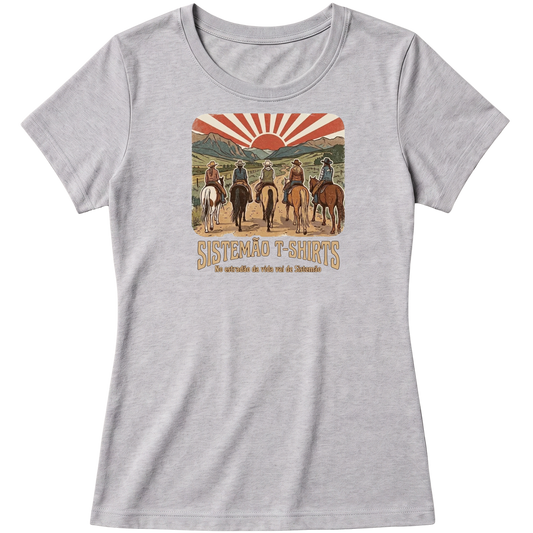"Estampa/AMAZONAS" Blusa Baby Look