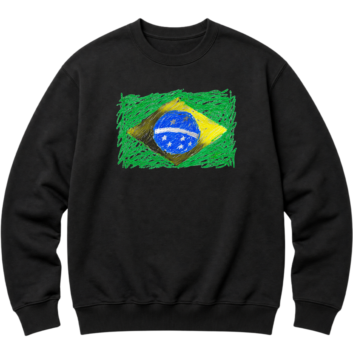 "Brazil" Blusão Moletom