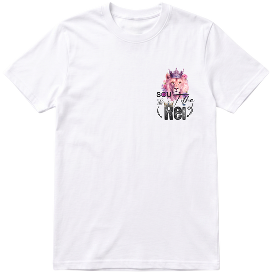 "SOU FILHA  DO REI" Camiseta Premium Unissex Bunker Studios