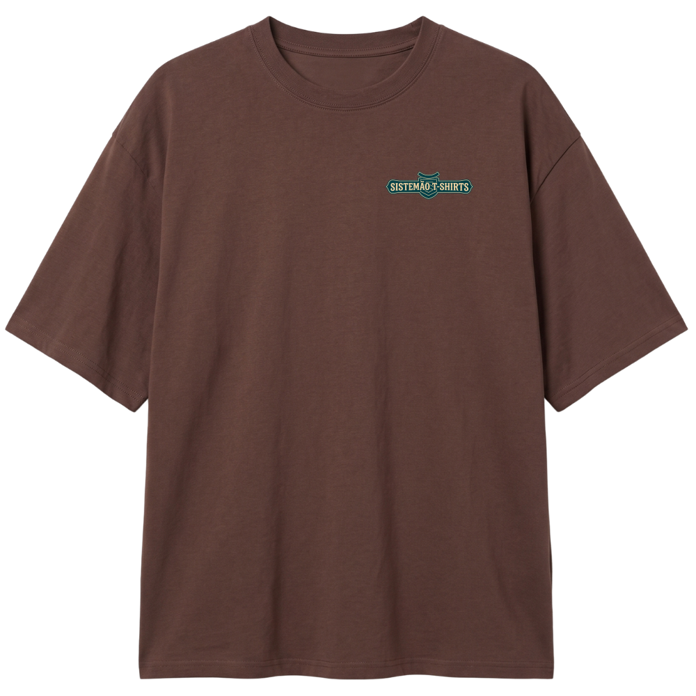 "Estampa/AMÉM" Camiseta Oversized Classic