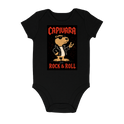 "Capivara Rock & Roll  DTG" Body Baby