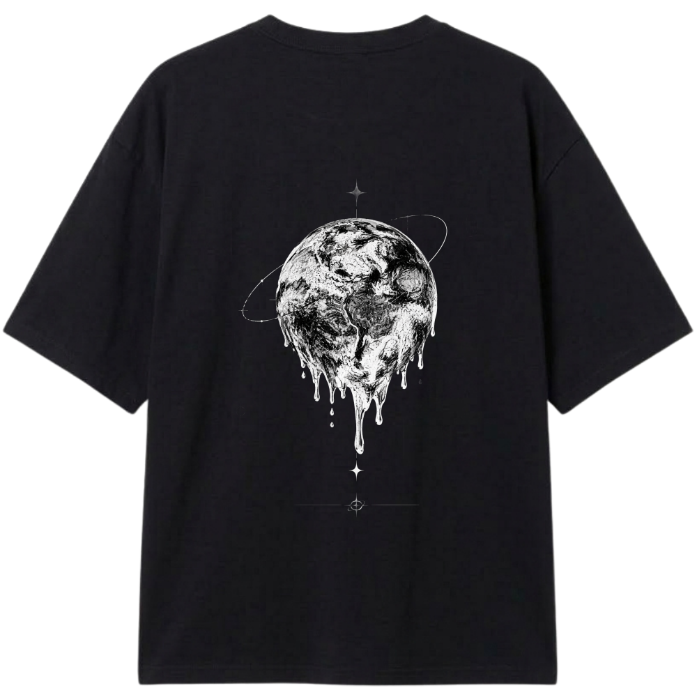 "ANOMALY ONE - global warming" Camiseta Oversized Classic