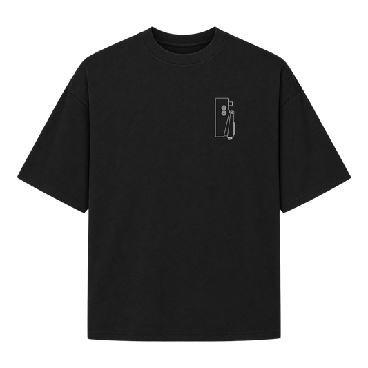"BOSS ESTÉREO" Camiseta Oversized Suedine 220g