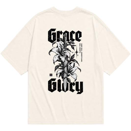 "Grace & Glory Oversized" Oversized Básica 30.1