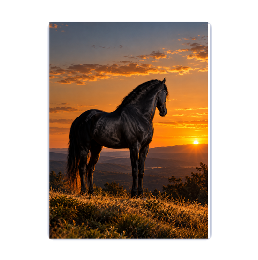 "Lendário Por do Sol" Placa decorativa