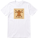 "Capivara Vitruviana DTG" Camiseta Premium Unissex