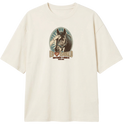 "Estampa/EU AMO CAVALO" Camiseta Oversized Classic
