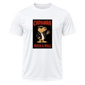 "Capivara Rock & Roll DTF" Camiseta Dryfit Masculina Basic