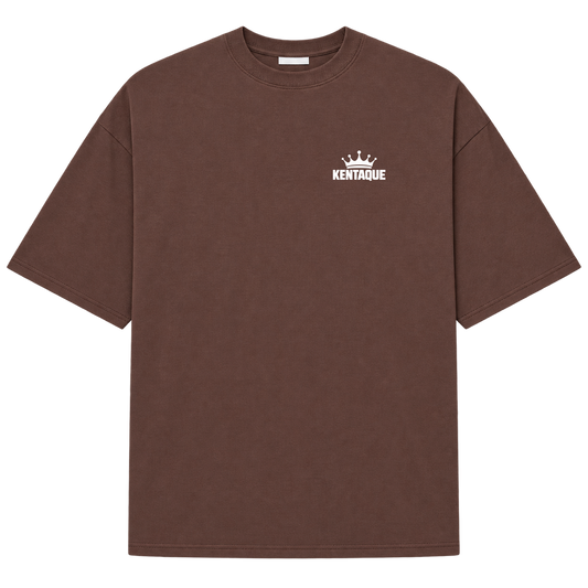 "Arte popular do nosso chão Camiseta- Oversized Suedine 220g" Camiseta Oversized Suedine 220g