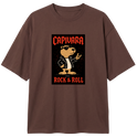 "Capivara Rock & Roll DTF" Camiseta Oversized Classic