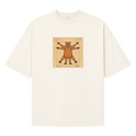 "Capivara Vitruviana DTF" Camiseta Oversized Suedine 220g