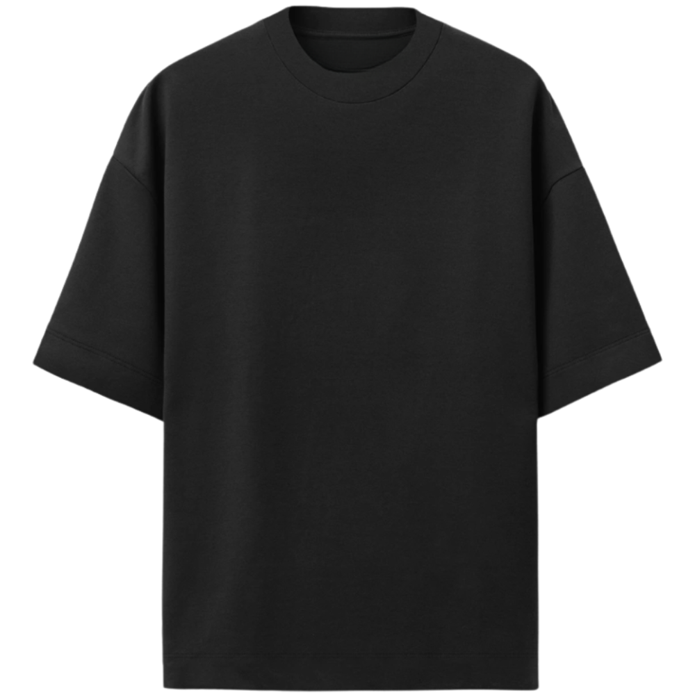 Camiseta sem estampa.