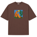 "AbapoCapi DTF" Camiseta Oversized Suedine 220g
