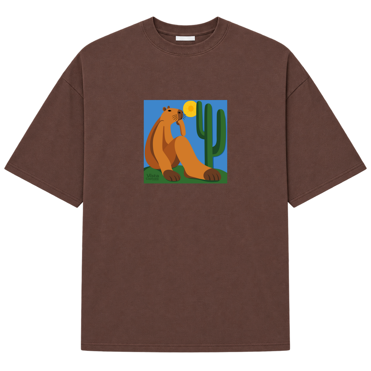 "AbapoCapi DTF" Camiseta Oversized Suedine 220g