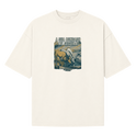 "Estampa/SUA BONDADE" Camiseta Oversized Suedine 220g