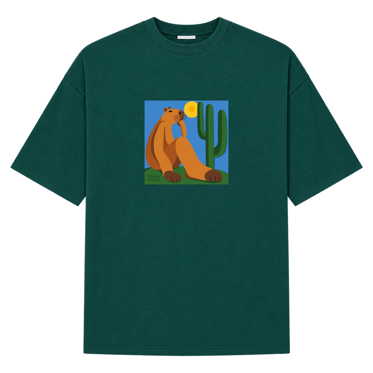 "AbapoCapi DTF" Camiseta Oversized Suedine 220g