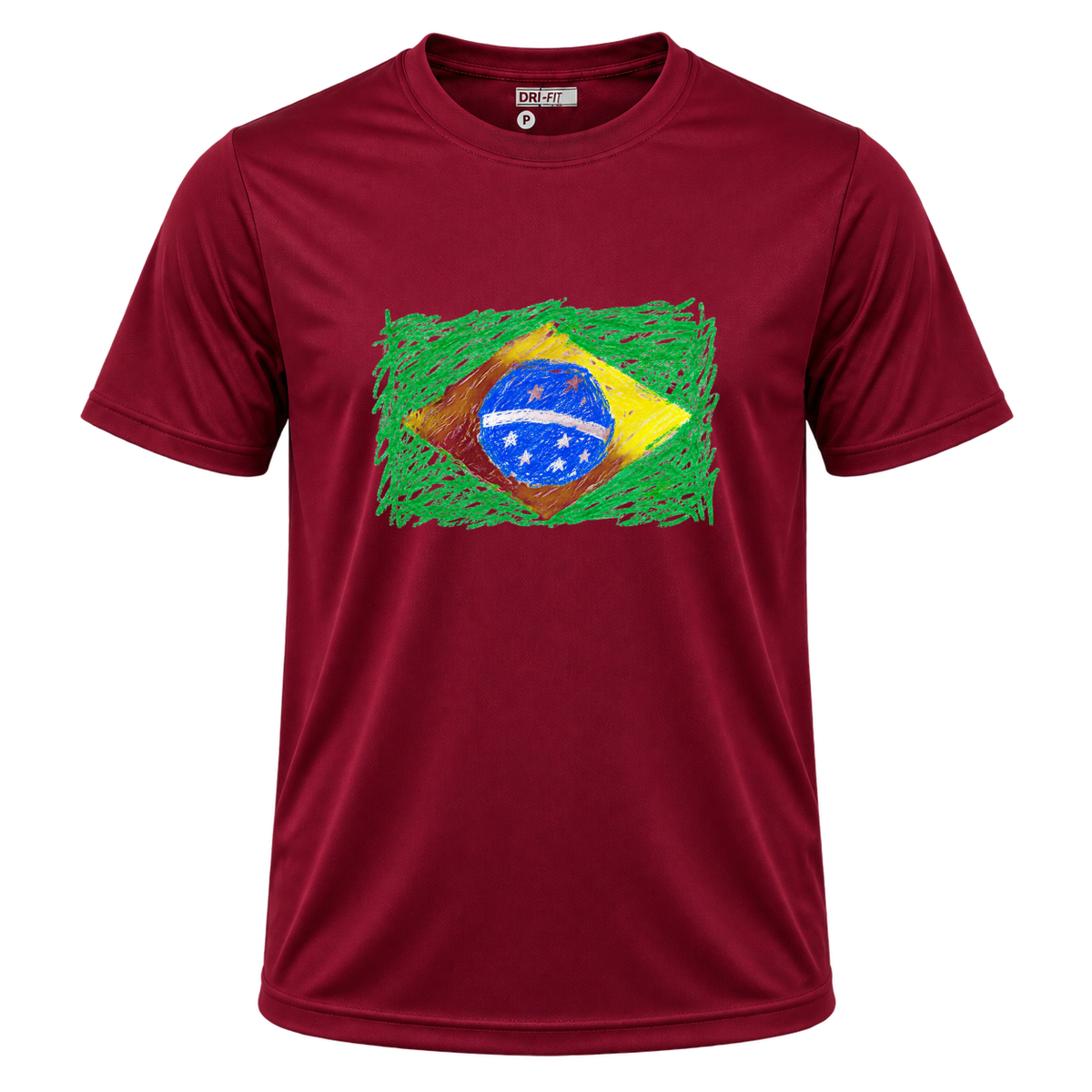 "Brazil" Camiseta Dryfit Masculina Basic