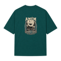 "Estampa/AMÉM" Camiseta Oversized Suedine 220g