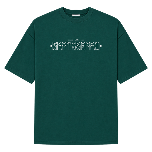"SKATE TRUCK PROJECT" Camiseta Oversized Suedine 220g