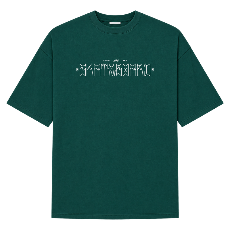 "SKATE TRUCK PROJECT" Camiseta Oversized Suedine 220g