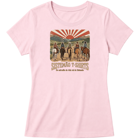 "Estampa/AMAZONAS" Blusa Baby Look
