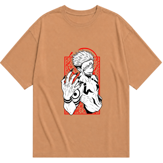 "Sukuna - Jujutsu Kaisen" Camiseta Oversized Básica