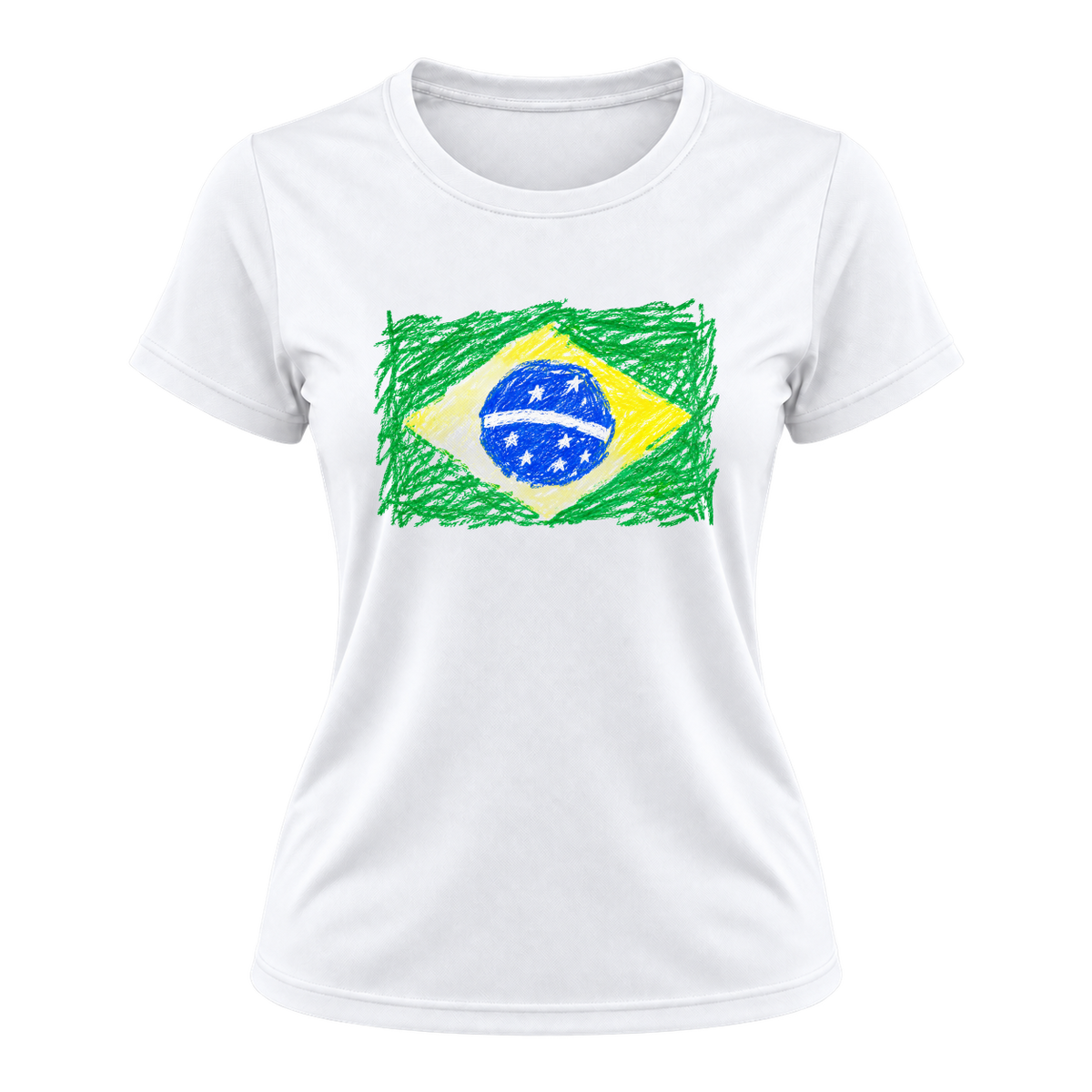 "Brazil" Camiseta Dryfit Feminina Basic