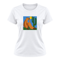 "AbapoCapi DTF" Camiseta Dryfit Feminina Basic