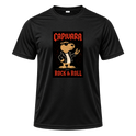 "Capivara Rock & Roll DTF" Camiseta Dryfit Masculina Basic