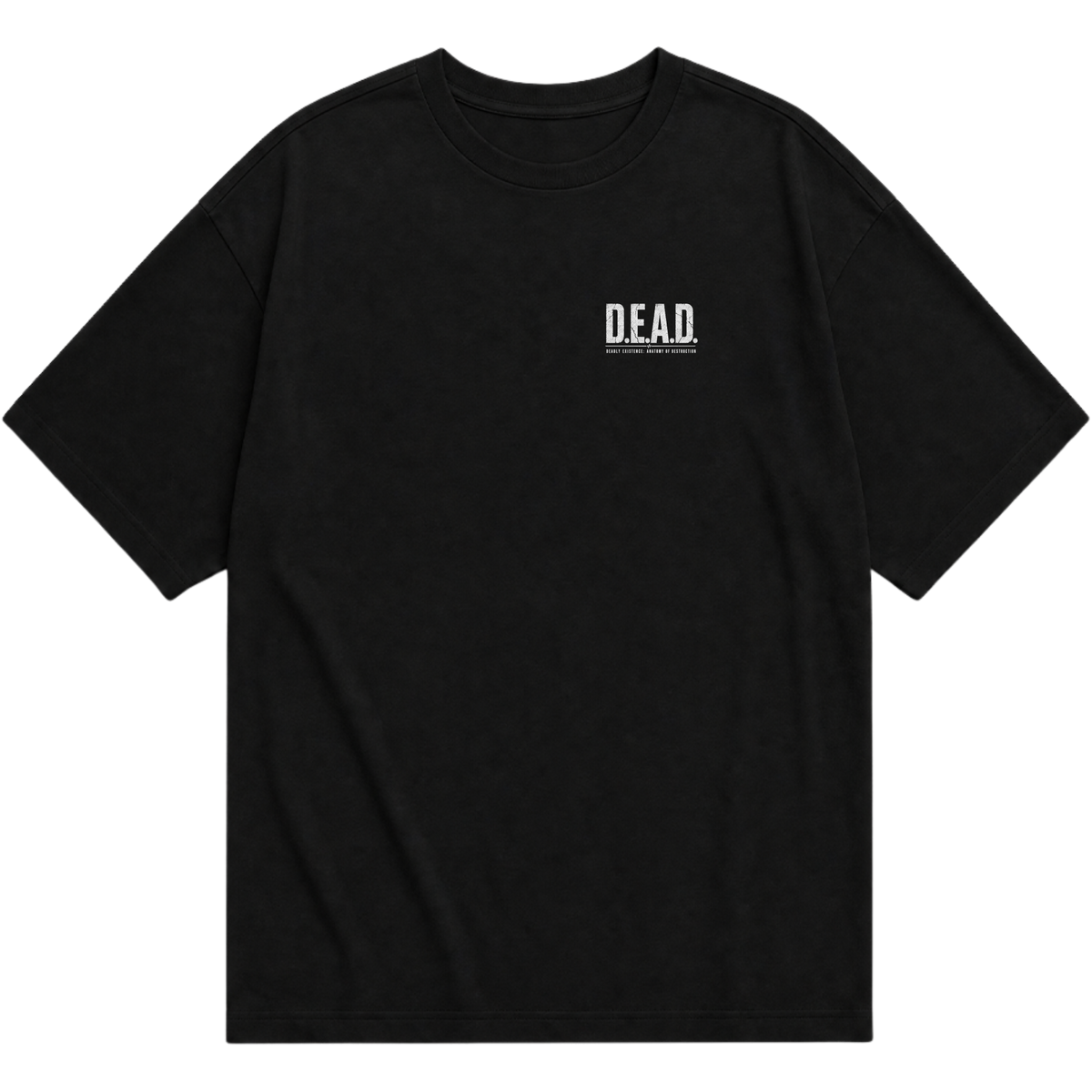 "Camiseta Dead Flag" Camiseta Oversized Básica