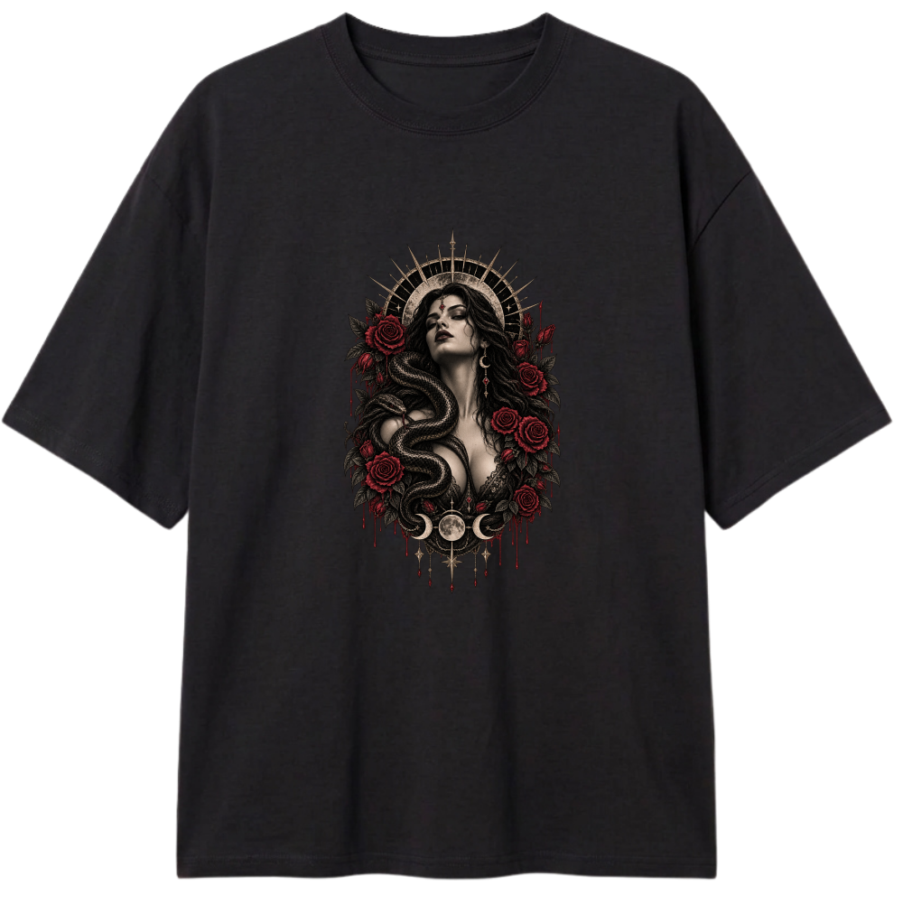 "Snake Deception" Camiseta Oversized Classic