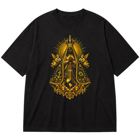 "Nossa Senhora Aparecida" Oversized Premium 96% algodão 4% Elastano