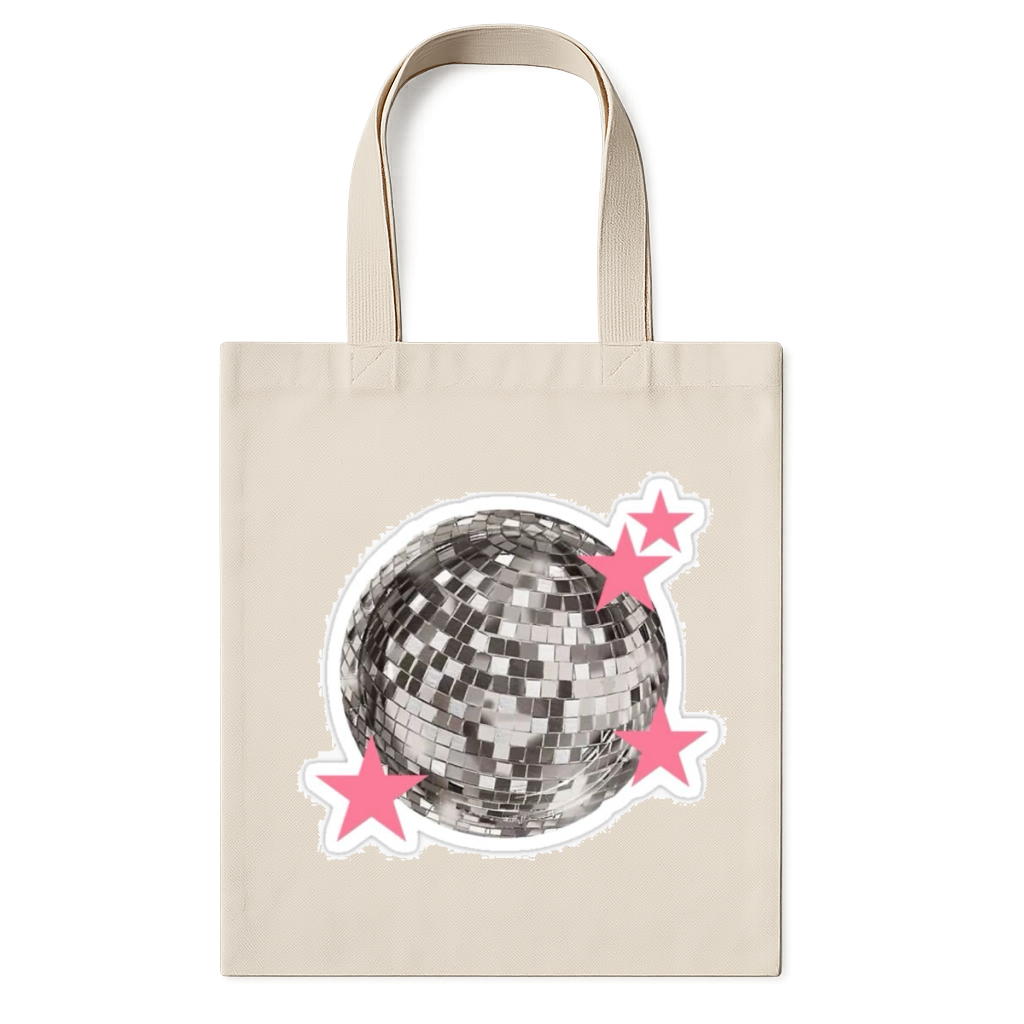 "Ecoba Pinky Disco" Ecobag
