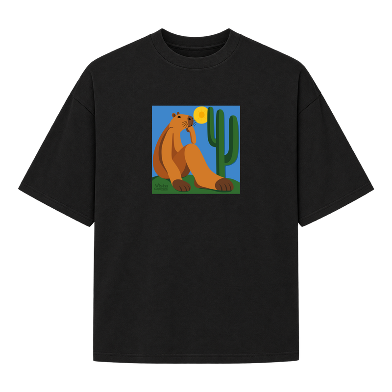 "AbapoCapi DTF" Camiseta Oversized Suedine 220g