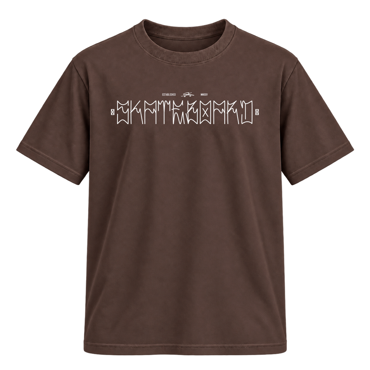 "SKATE TRUCK PROJECT" Camiseta Regular Suedine