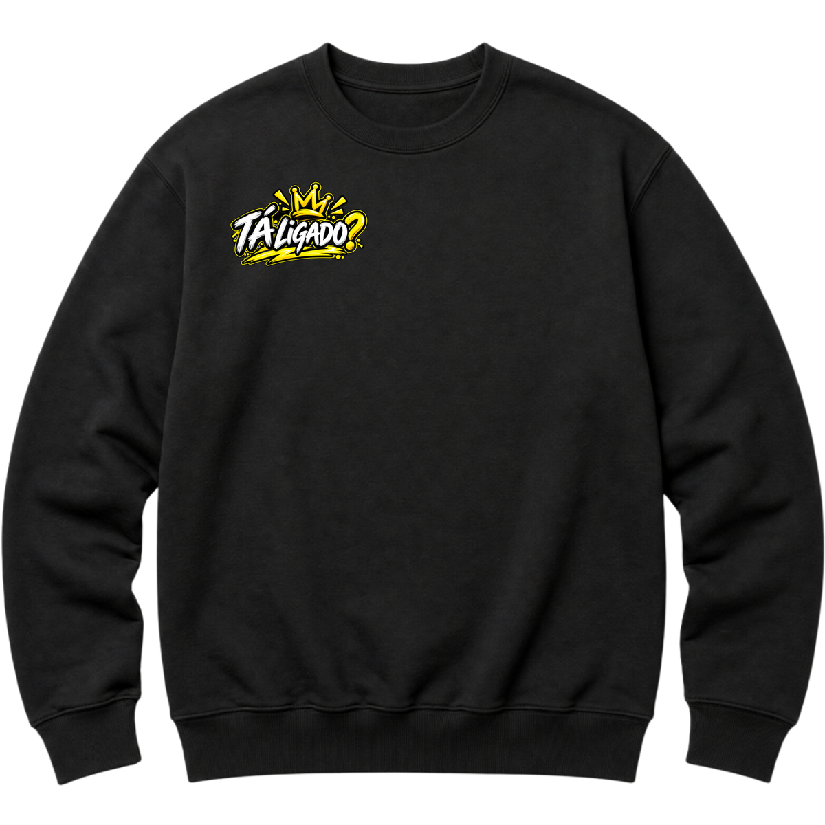 "Moletom Crew Orgulho Brasileiro" Blusão Moletom