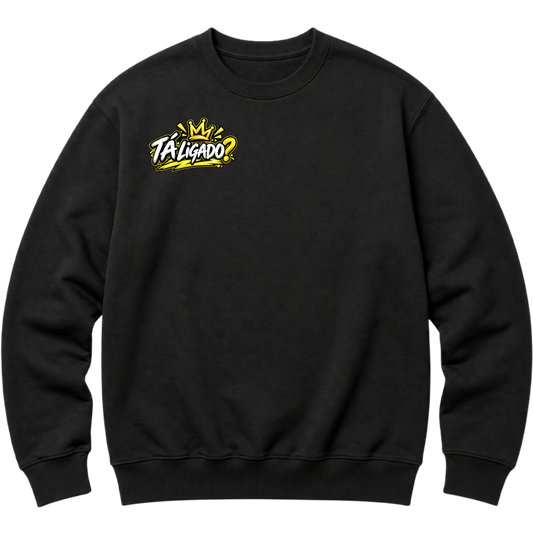 "Moletom Crew Orgulho Brasileiro" Blusão Moletom