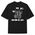 "the bold zombies" Camiseta Oversized Suedine 220g