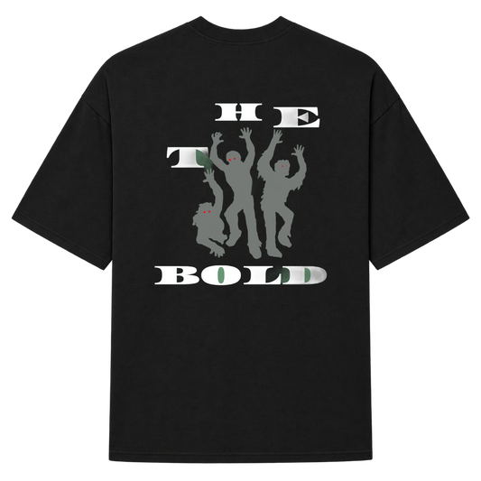 "the bold zombies" Camiseta Oversized Suedine 220g