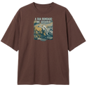 "Estampa/SUA BONDADE" Camiseta Oversized Classic