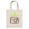 "All you need is a camera - Ecobag" Ecobag