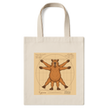 "Capivara Vitruviana DTF" Ecobag