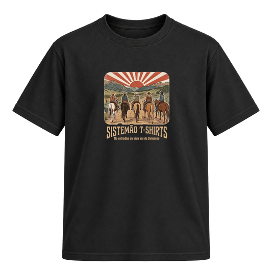 "Estampa/AMAZONAS" Camiseta Regular Suedine