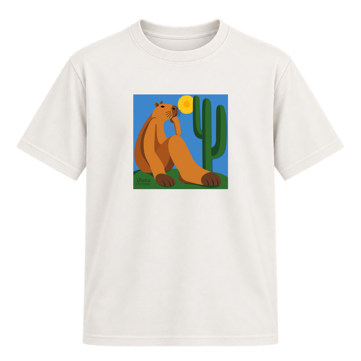 "AbapoCapi DTF" Camiseta Regular Suedine
