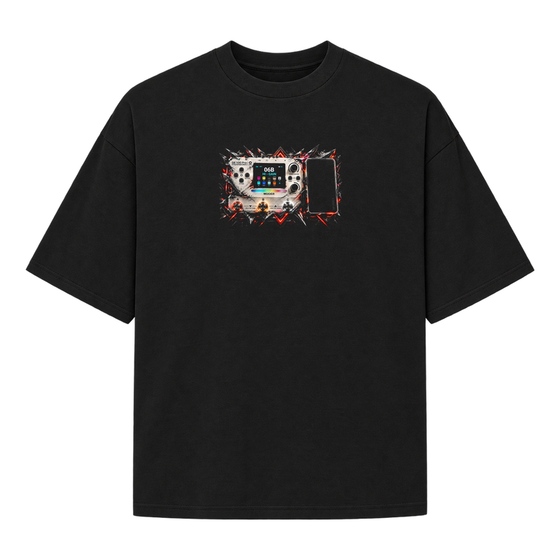 "SAMUEL MARTINS MOOER" Camiseta Oversized Suedine 220g
