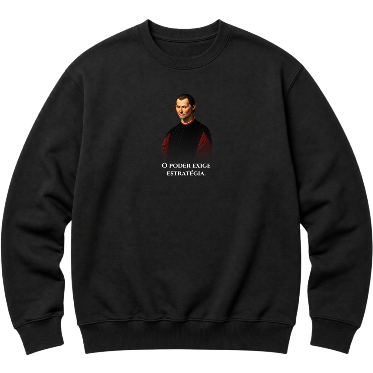"Moletom Crew Essential" Blusão Moletom