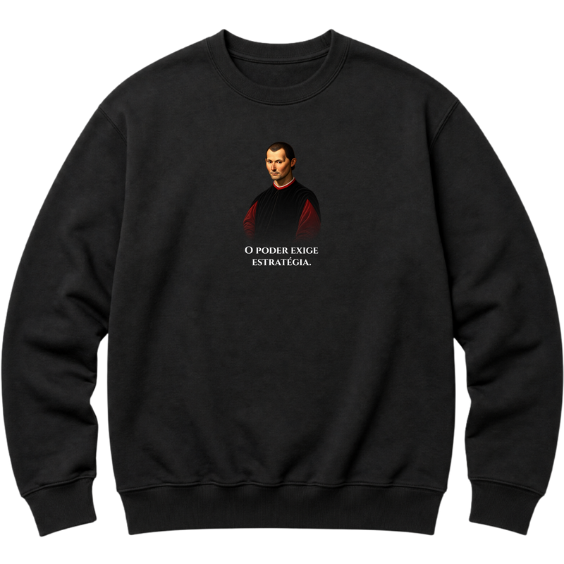 "Moletom Crew Essential" Blusão Moletom